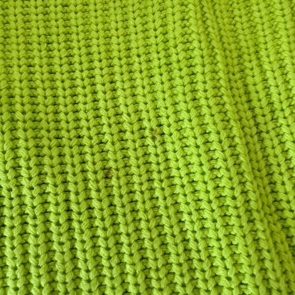 ASTR Lime Green Open Neck Sweater - Picture 7 of 7